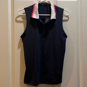 G/FORE sleeveless polo